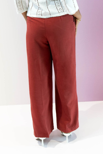 BUTTONED FRONT PANT
