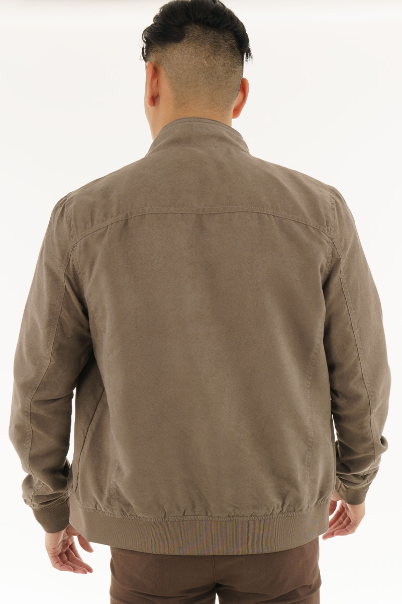 SUEDE EFFECT JACKET