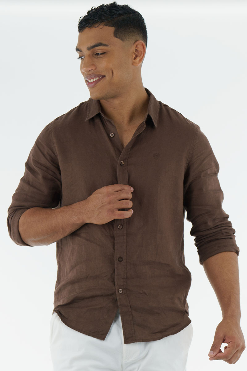 100% LINEN SHIRT