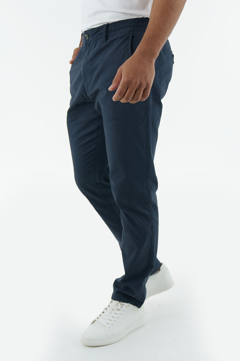 ELASTICATED WAIST TROUSERS