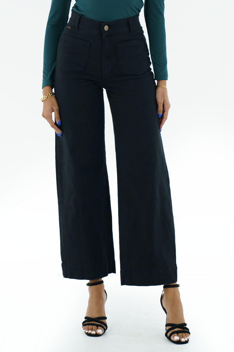 DENIM CULOTTE PANT