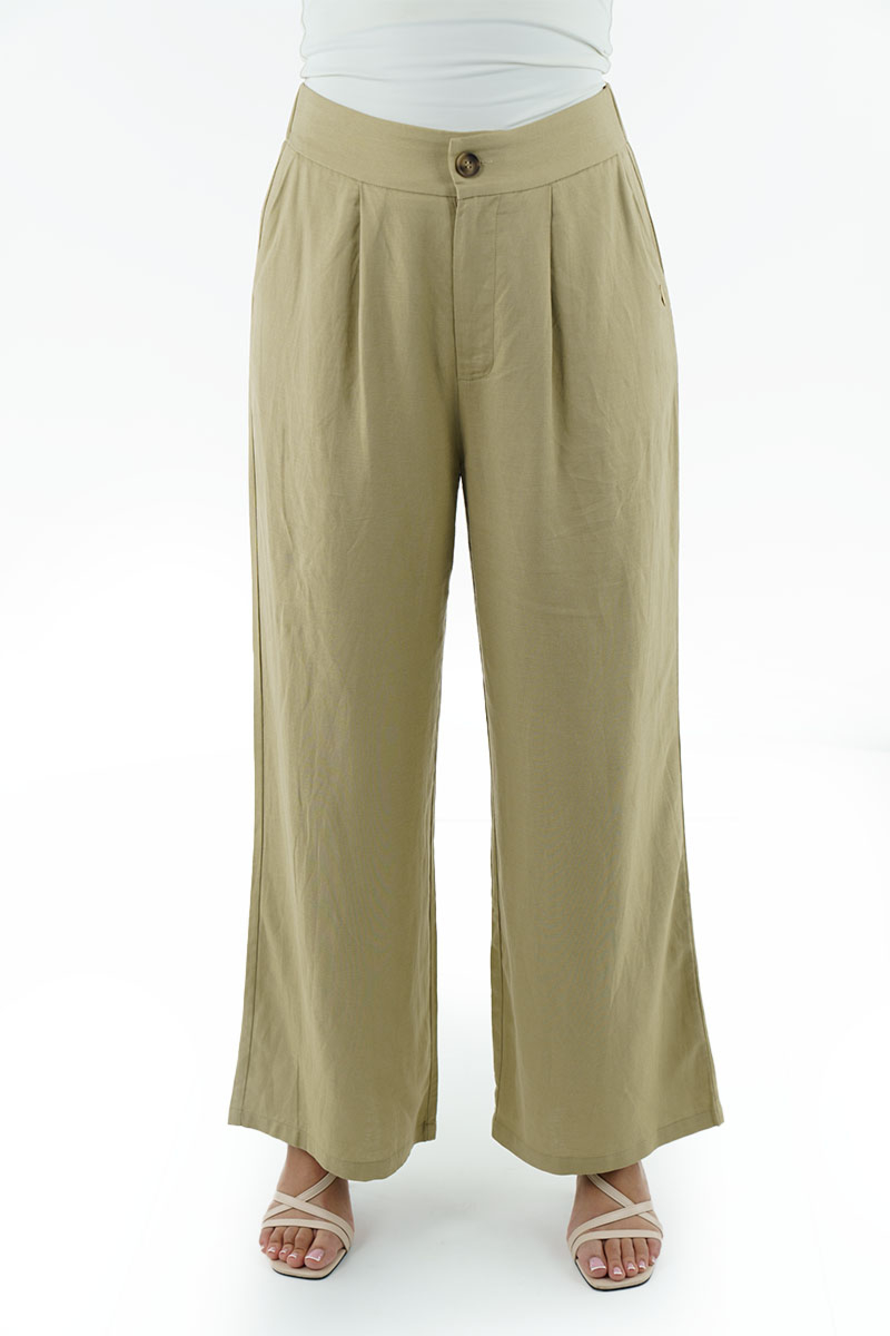 LINEN BLEND PANT