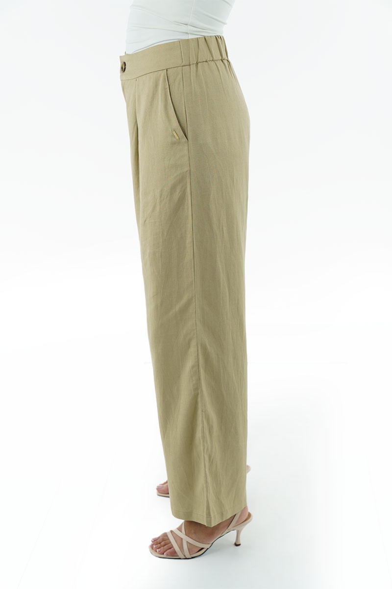 LINEN BLEND PANT